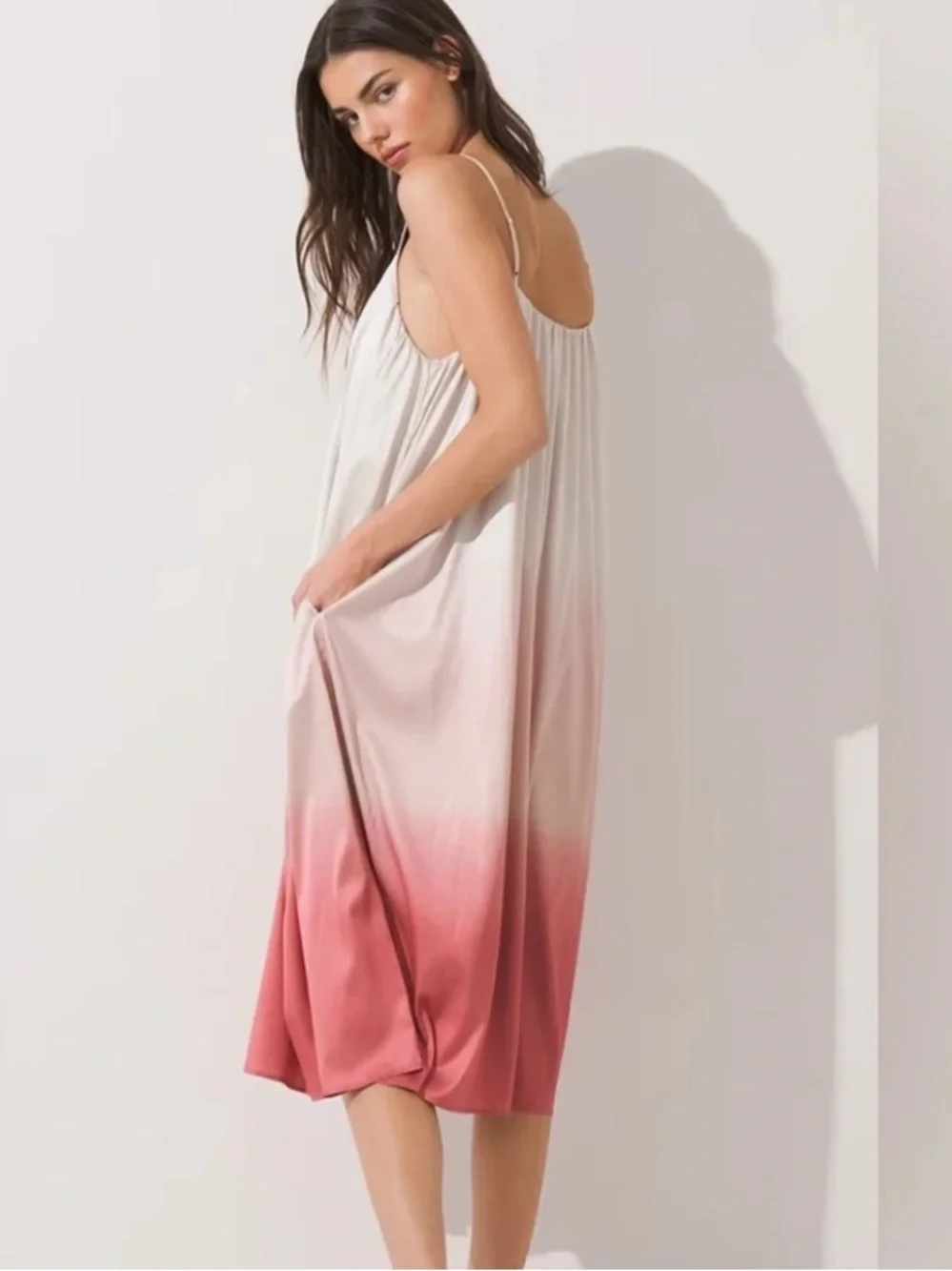 Soma Sensual Ombré Chemise Size XL NEW NWT - Picture 4 of 8
